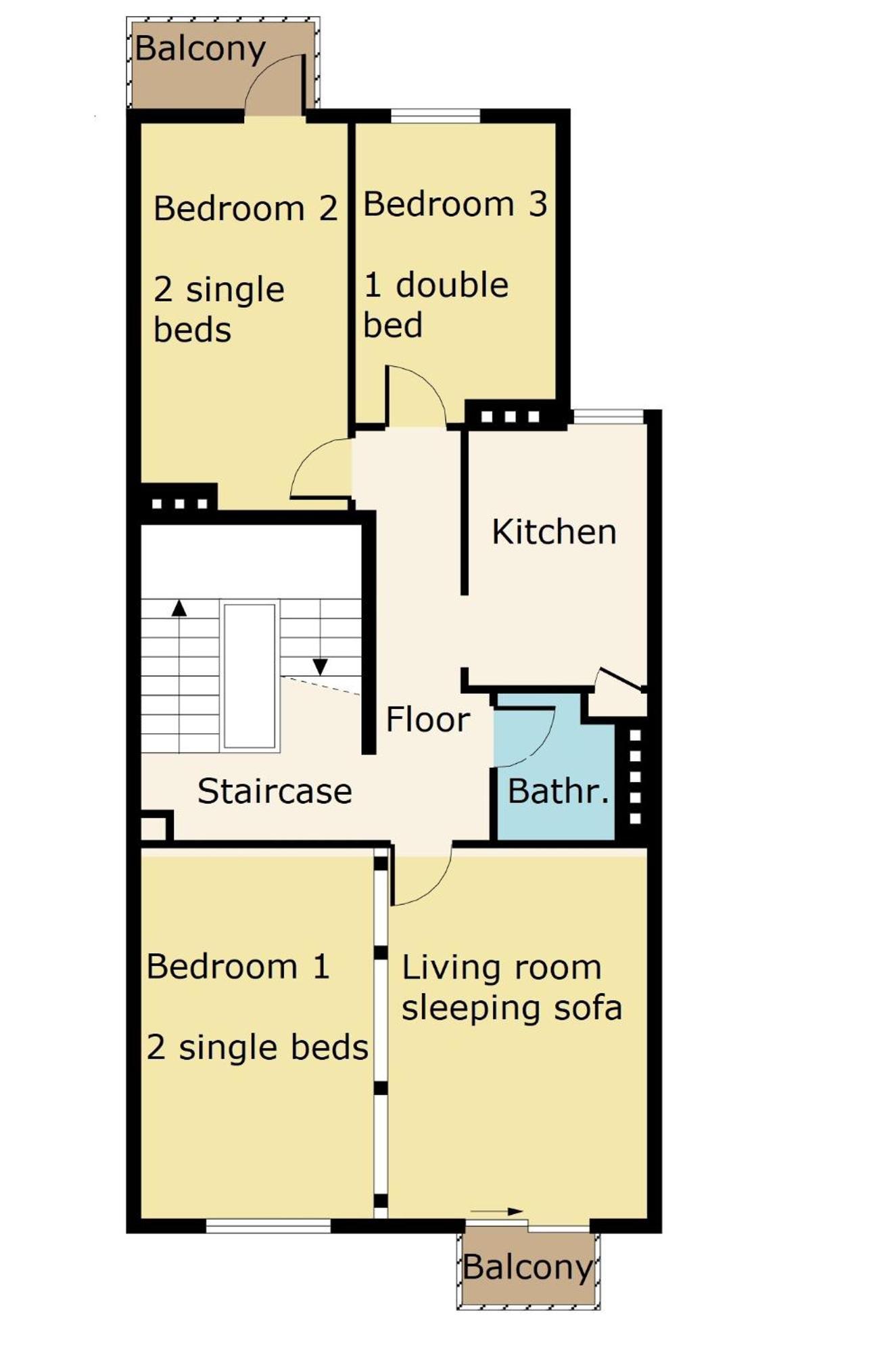 Sadebo 1 Bis 16 Gaeste In 3 Apartment Lubeck